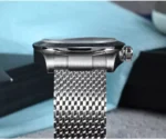 SN0135-G 39mm NH34 Diver GMT Watch Enamel black and white Dial Stainless Steel Automatic Mechanical watch Sapphire Luminous - Image 2