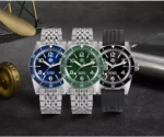 37mm 62Mas Men Luxury Diving Watch Automatic Mechanical Wristwatch Fly Adjustable Clasp SN007-G-X1