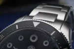 SN0142-G-1 39.5mm Diver Watch YN55 Automatic Mechanical Sapphire black dial No Date Window Version - Image 4