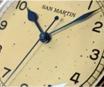 38.5MM Pilot Style Watch Freckles Dial with NH35 movement 10Bar SN0105-G - Image 7