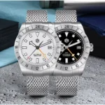 SN0135-G 39mm NH34 Diver GMT Watch Enamel black and white Dial Stainless Steel Automatic Mechanical watch Sapphire Luminous
