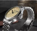 Watches 38.5MM Pilot Style Watch with NH35 movement C3 10Bar SN0105-G-NB - Image 3