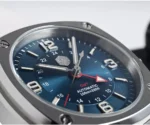 SN026-G-C GMT 39.5mm mechanical watch 100 meters waterproof self-design with HANGZHOU 6460 movement - Image 2