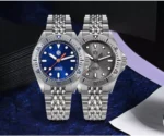 SN044-G-B 38.8mm NH35 Original Design Upgrade Diver Watch Sunburst Enamel Dial Automatic Mechanical Waterproof 200m