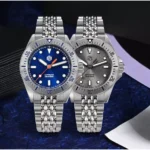 SN044-G-B 38.8mm NH35 Original Design Upgrade Diver Watch Sunburst Enamel Dial Automatic Mechanical Waterproof 200m