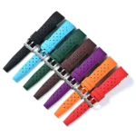 waterproof fluororubber strap 19mm 20mm 21mm wide for SN0144 watches use only