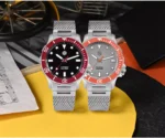 39.5mm SN085-B NH35 Original Design Dive Automatic Mechanical Watch With Sapphire and 20Bar Waterproof