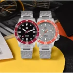 39.5mm SN085-B NH35 Original Design Dive Automatic Mechanical Watch With Sapphire and 20Bar Waterproof