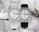 37mm Dress Watch with Seagull 2100 Automatic Mechanical 5ATM Double date window SN0102-G