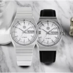 37mm Dress Watch with Seagull 2100 Automatic Mechanical 5ATM Double date window SN0102-G