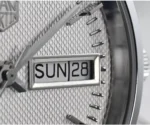 37mm Dress Watch with Seagull 2100 Automatic Mechanical 5ATM Double date window SN0102-G - Image 5
