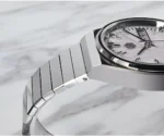 37mm Dress Watch with Seagull 2100 Automatic Mechanical 5ATM Double date window SN0102-G - Image 3