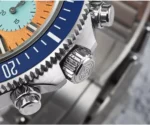 SN0118-JS 40mm Original Design Fashion Men Chronograph Sports Watch Peacock SL-4801 Movement Waterproof 200m Gradient Dials - Image 7