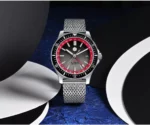 SN0119-G GMT 41mm NH34 Original Design Fashion Men Sports Watch Automatic Mechanical Waterproof 200m Gradient Dials