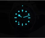 SN0128-4 40mm NH35 BB Diver Watch snowflake hands Automatic Mechanical Sapphire black PINK dial - Image 10