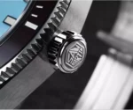 SN0128-4 40mm NH35 BB Diver Watch snowflake hands Automatic Mechanical Sapphire brown bezel insert light blue dial - Image 4