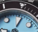SN0128-4 40mm NH35 BB Diver Watch snowflake hands Automatic Mechanical Sapphire brown bezel insert light blue dial - Image 5