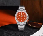 SN0129-B-1 39mm NH34 Luxury Men's Business Dress GMT Watch Automatic Mechanical Date Windows Waterproof 100m Luminous With Red Agate and Green Jade Dial
