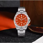 SN0129-B-1 39mm NH34 Luxury Men's Business Dress GMT Watch Automatic Mechanical Date Windows Waterproof 100m Luminous With Red Agate and Green Jade Dial
