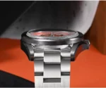 SN0129-B-1 39mm NH34 Luxury Men's Business Dress GMT Watch Automatic Mechanical Date Windows Waterproof 100m Luminous With Red Agate and Green Jade Dial - Image 9