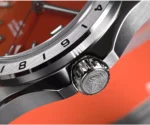 SN0129-B-1 39mm NH34 Luxury Men's Business Dress GMT Watch Automatic Mechanical Date Windows Waterproof 100m Luminous With Red Agate and Green Jade Dial - Image 10