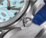 SN0129-C1 39mm NH35 Luxury Men's Business Dress Watch Automatic Mechanical desert texture dial Waterproof 100m Luminous - Image 4