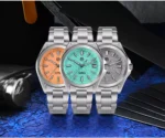 SN0129-C2 39mm NH35 Luxury Men's Business Dress Watch Automatic Mechanical Waterproof 100m Luminous