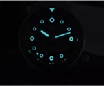 SN0142-G 39.5mm Diver Watch YN55 Automatic Mechanical Sapphire black dial - Image 9