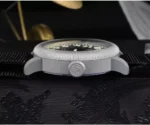 SN0143-G 40mm YN55 Diving Watch Automatic Pilot Style Simple Mechanical Wristwatch Sapphire Nylon Strap Waterproof 100m - Image 4