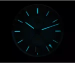 SN0144-B-GX 39mm GMT Luxury Men's Business Dress Watch 9075 Automatic Mechanical Waterproof 100m Luminous JIAN ZHAN Pattern - Image 6