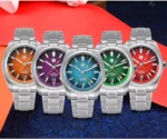 SN0144-B-GX 39mm GMT Luxury Men's Business Dress Watch 9075 Automatic Mechanical Waterproof 100m Luminous JIAN ZHAN Pattern