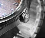 SN0144-CG2 39mm Luxury Men's Business Dress Watch 90S5 Automatic Mechanical Waterproof 100m Luminous Coin Pattern Dial - Image 8