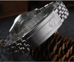SN0144-CG2 39mm Luxury Men's Business Dress Watch 90S5 Automatic Mechanical Waterproof 100m Luminous Coin Pattern Dial - Image 11