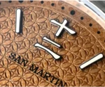 SN0144-CG2 39mm Luxury Men's Business Dress Watch 90S5 Automatic Mechanical Waterproof 100m Luminous Coin Pattern Dial - Image 2