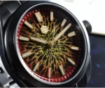 SN0144-GX-5 39mm Luxury Men's Business Dress Watch 9015 Automatic Mechanical Waterproof 100m Luminous JIAN ZHAN Porcelain Pattern - Image 3