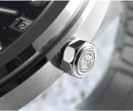 SN0145-G 39.5mm Barrel Shape Case Luxury Men's Business Dress Watch PT5000 Automatic Mechanical Waterproof 100m Luminous Stone Dial - Image 3