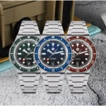 SN0146-G New 41mm NH35 Dive Watch Automatic Mechanical Waterproof 200m Gradient Dial BGW-X1 Luminous