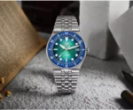 SN0148-GB 40mm Miyota 9015 Movement New Watch Case Mechanical Watch BGW-X1 Lume Gradient Dial Bar Hand 200M Water Resistant - Image 4