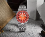SN0148-GB 40mm Miyota 9015 Movement New Watch Case Mechanical Watch BGW-X1 Lume Gradient Dial Bar Hand 200M Water Resistant - Image 5