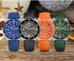SN0151-GL 39mm Original Design Dive Watch Automatic Mechanical Miyota 90S5 Waterproof 200m wave texture MOP dial BGW-X1 Luminous