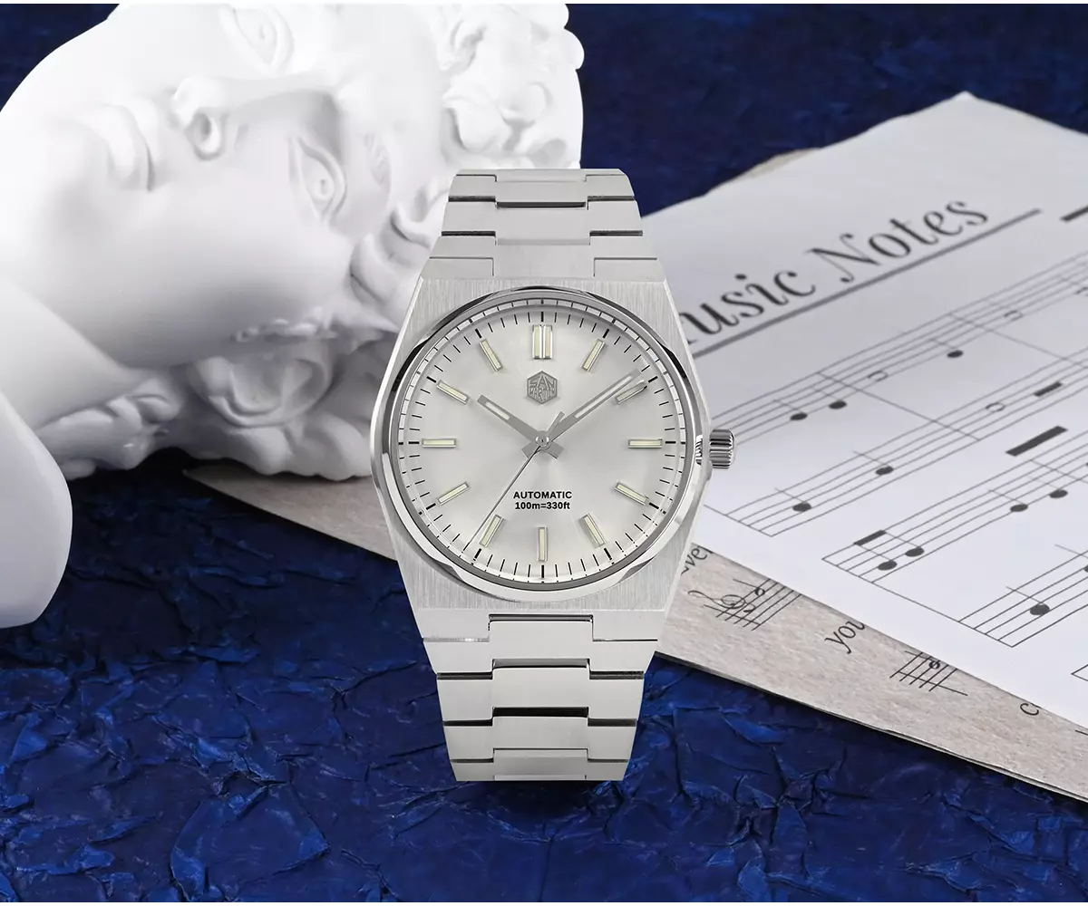 SAN-MARTIN-SN023G-06.webp SN023-G 40mm Miyota 9015 Classic Luxury Dress Automatic Mechanical Watch - Image 1
