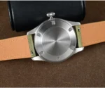 SN033-C 39.5mm mechanical military pilot watch with coin edge bezel 100 meters waterproof YN55 movement - Image 8