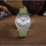 SN033-C 39.5mm mechanical military pilot watch with coin edge bezel 100 meters waterproof YN55 movement
