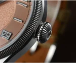 SN033-C 39.5mm mechanical military pilot watch with coin edge bezel 100 meters waterproof YN55 movement - Image 4