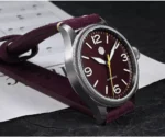 Watches SN033-G2 38.5mm mechanical military pilot watch with coin edge bezel 100 meters waterproof NH35 movement - Image 3