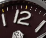 Watches SN033-G2 38.5mm mechanical military pilot watch with coin edge bezel 100 meters waterproof NH35 movement - Image 9