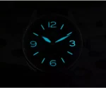 Watches SN033-G2 38.5mm mechanical military pilot watch with coin edge bezel 100 meters waterproof NH35 movement - Image 12