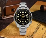 SN087-G 44mm NH35 Vintage MM300 Men Diving Watch Gilt Dial Automatic Mechanical Sapphire Waterproof 300M
