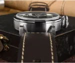 44.5mm Pilot Men Watch Military Style Automatic Mechanical Watch with YN55A Movement SN095-G-DA - Image 6