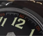 44.5mm Pilot Men Watch Military Style Automatic Mechanical Watch with YN55A Movement SN095-G-DA - Image 9